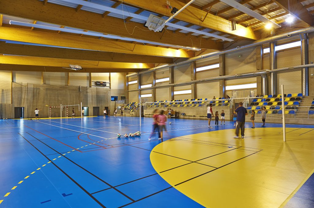 Entrainement de volleyball A40 architectes